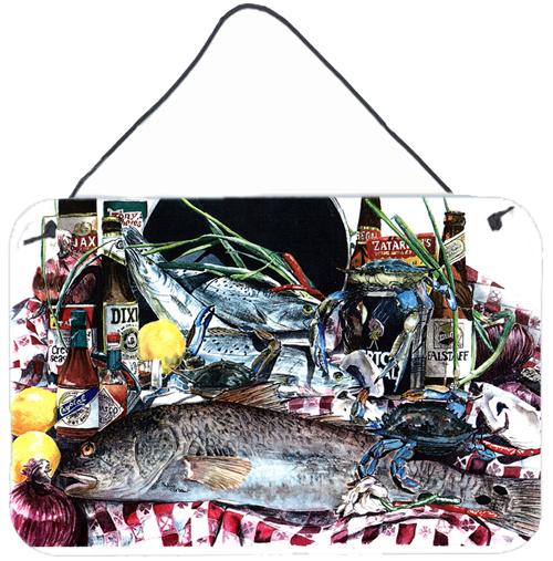 Fish and Beers from New Orleans Indoor Wall or Door Hanging Prints