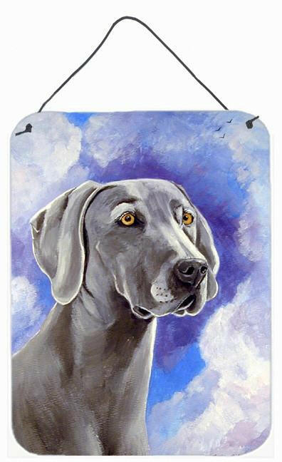 Azure Skies Weimaraner Aluminium Metal Wall or Door Hanging Prints