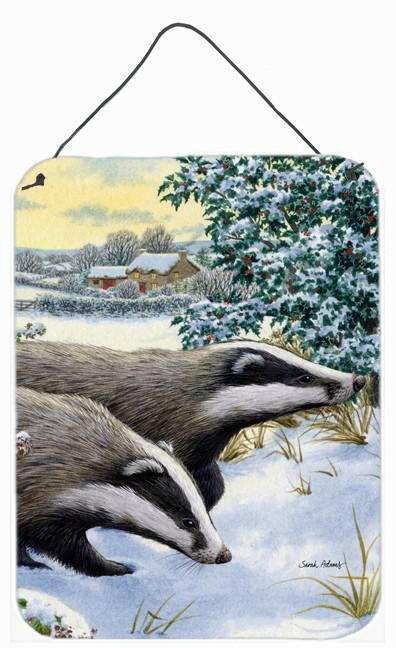 Badgers Two of a Kind Wall or Door Hanging Prints ASA2041DS1216