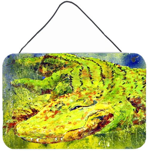 Alligator Indoor Aluminium Metal Wall or Door Hanging Prints