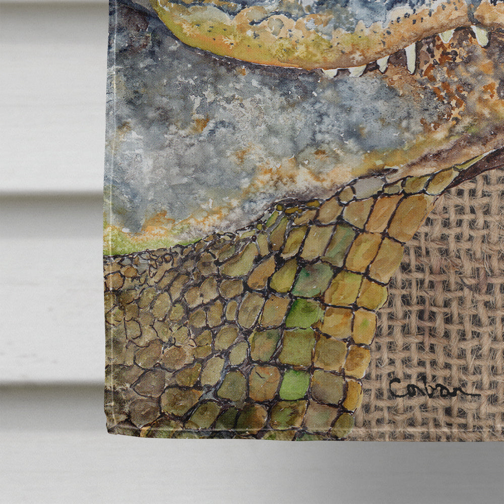 Alligator Flag Canvas House Size