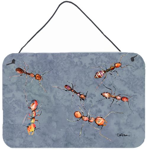 Ants Aluminium Metal Wall or Door Hanging Prints