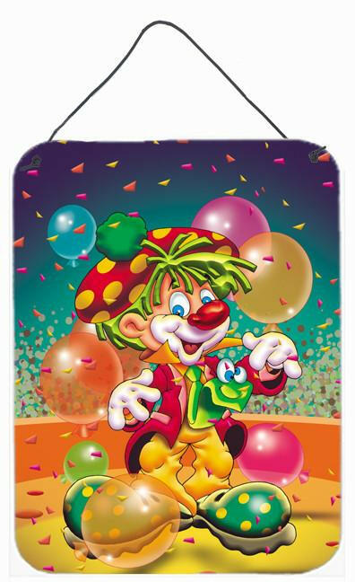 Happy Birthday Clown Wall or Door Hanging Prints APH1662DS1216