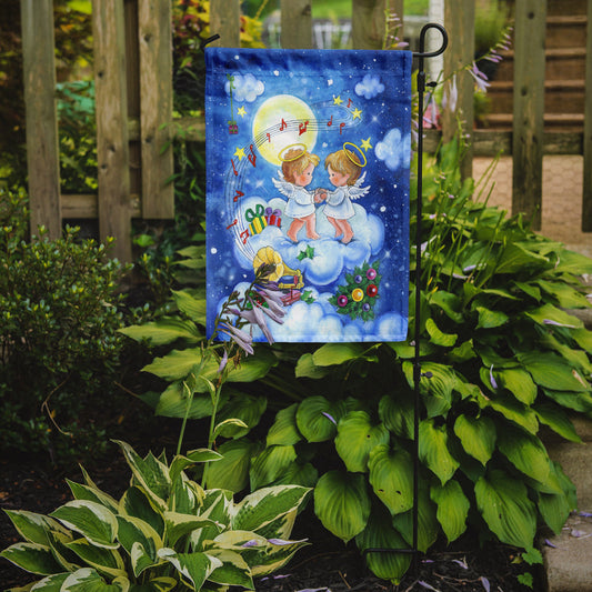 Angels Making Music Together Garden Flag – Decorative Outdoor Yard Flag APH3790GF
