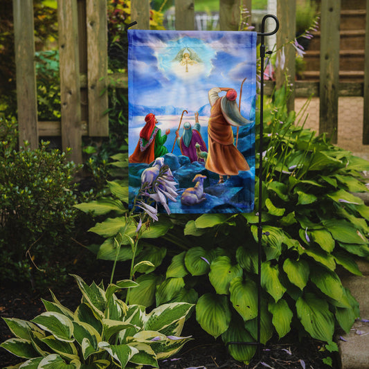 The Shepherds and Angels Appeared Garden Flag – Decorative Outdoor Yard Flag APH5468GF