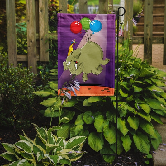 Happy Birthday Elephant Garden Flag - Outdoor Decorative Yard Flag APH8244GF