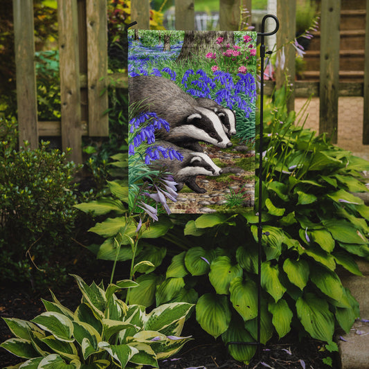 Badgers Garden Flag – Decorative Outdoor Yard Flag ASA2021GF