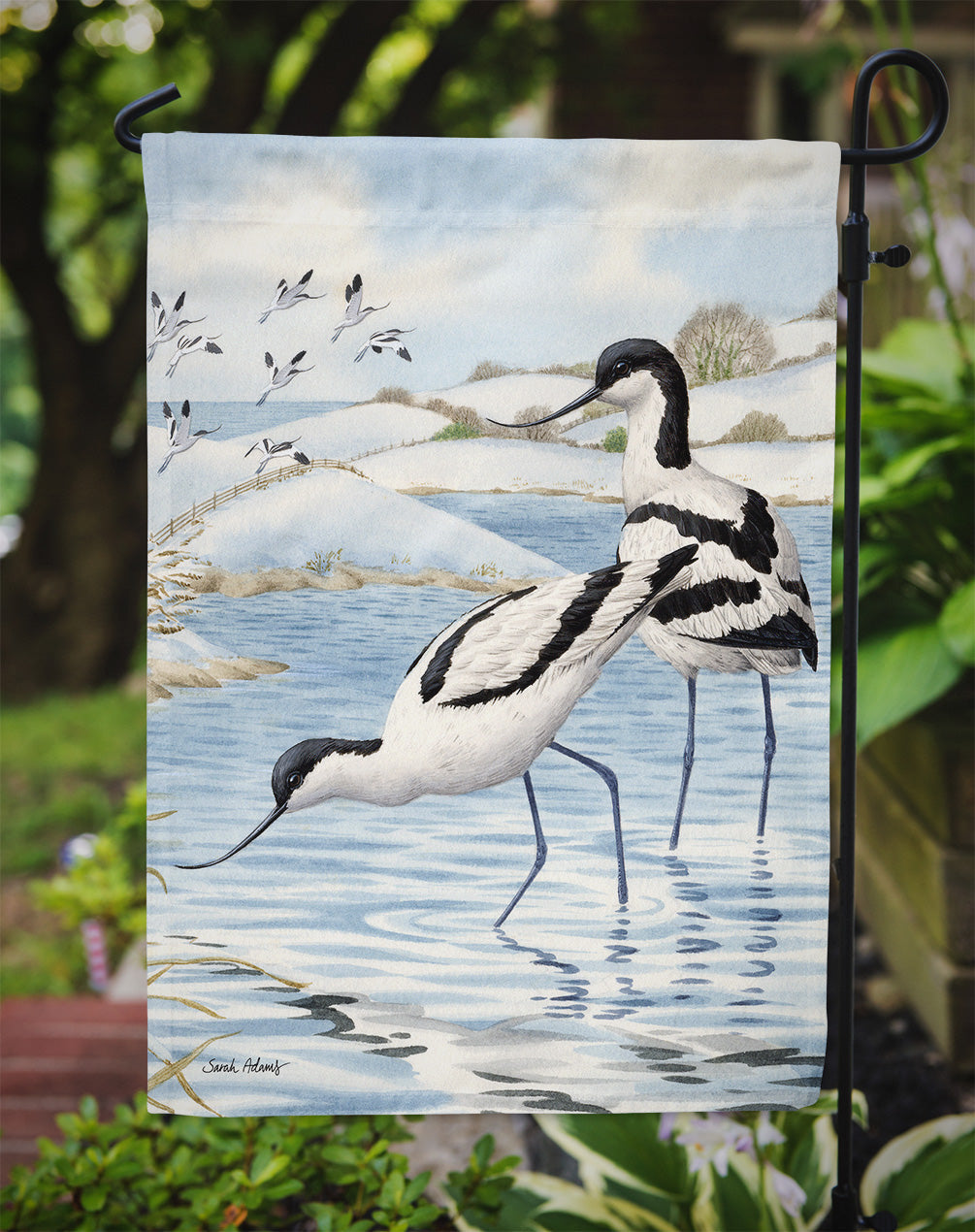 Avocets Garden Flag – Decorative Outdoor Yard Flag ASA2056GF