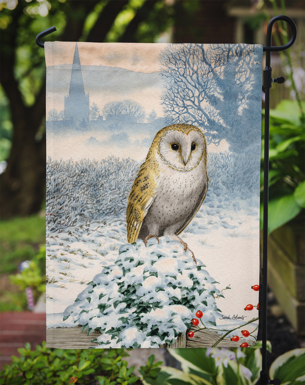 Barn Owl Garden Flag - Outdoor Decorative Yard Flag ASA2157GF