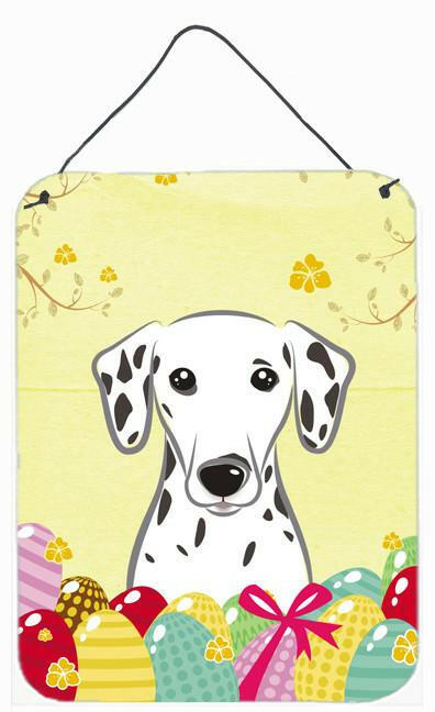 Dalmatian Easter Egg Hunt Wall or Door Hanging Prints BB1892DS1216
