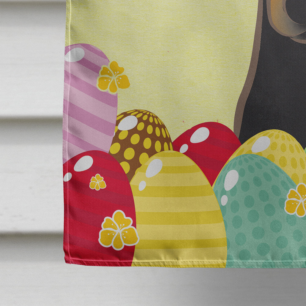Doberman Easter Egg Hunt Flag Canvas House Size BB1927CHF