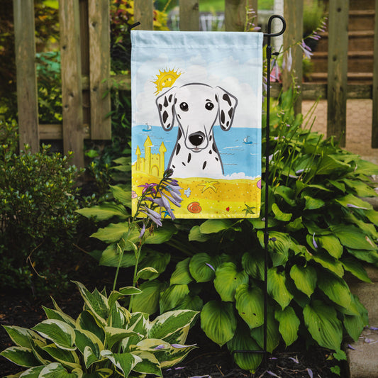 Dalmatian Summer Beach Garden Flag – Decorative Outdoor Yard Flag BB2078GF