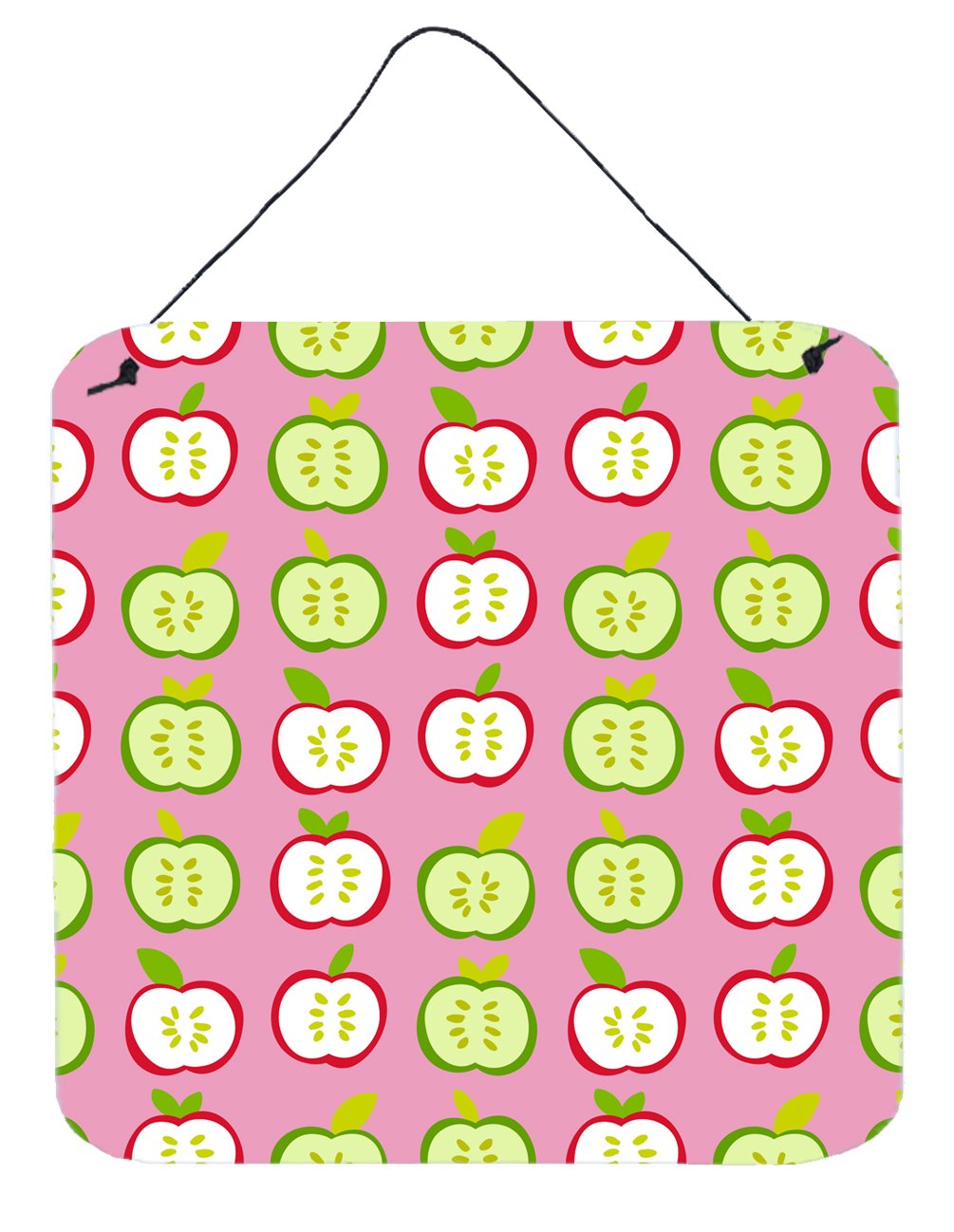 Apples on Pink Wall or Door Hanging Prints