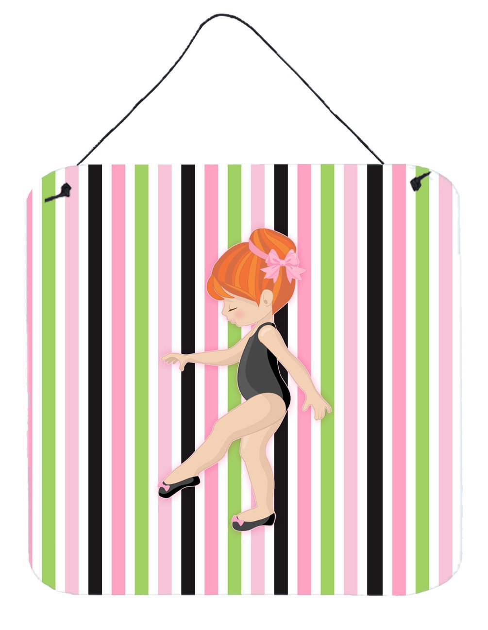 Ballerina Red Head Point Wall or Door Hanging Prints BB5161DS66
