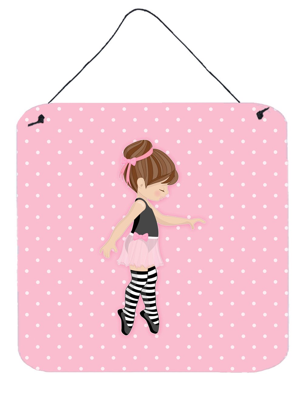 Ballerina Brunette Releve Wall or Door Hanging Prints BB5175DS66