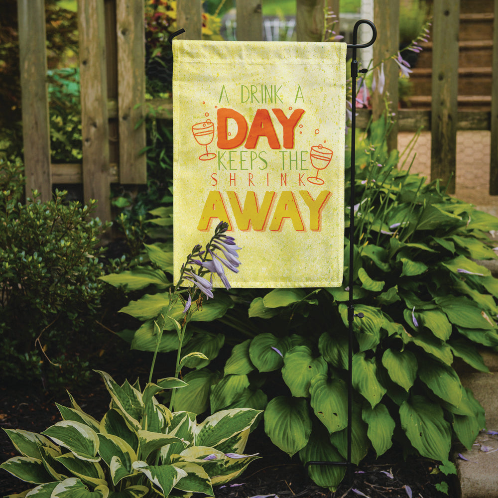 A Drink a Day Garden Flag - Outdoor Decorative Yard Flag BB5422GF