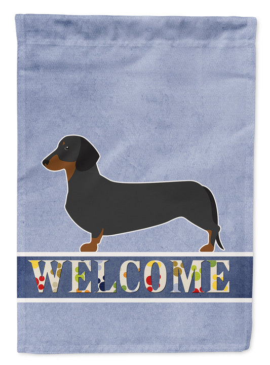 Dachshund Welcome Garden Flag - Outdoor Decorative Yard Flag BB5486GF