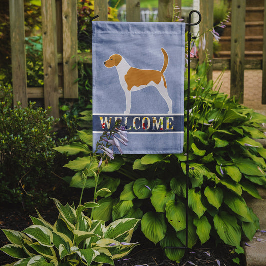 American Foxhound Welcome Garden Flag - Outdoor Decorative Yard Flag BB5502GF