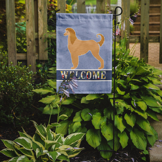 Afghan Hound Welcome Garden Flag - Outdoor Decorative Yard Flag BB5510GF