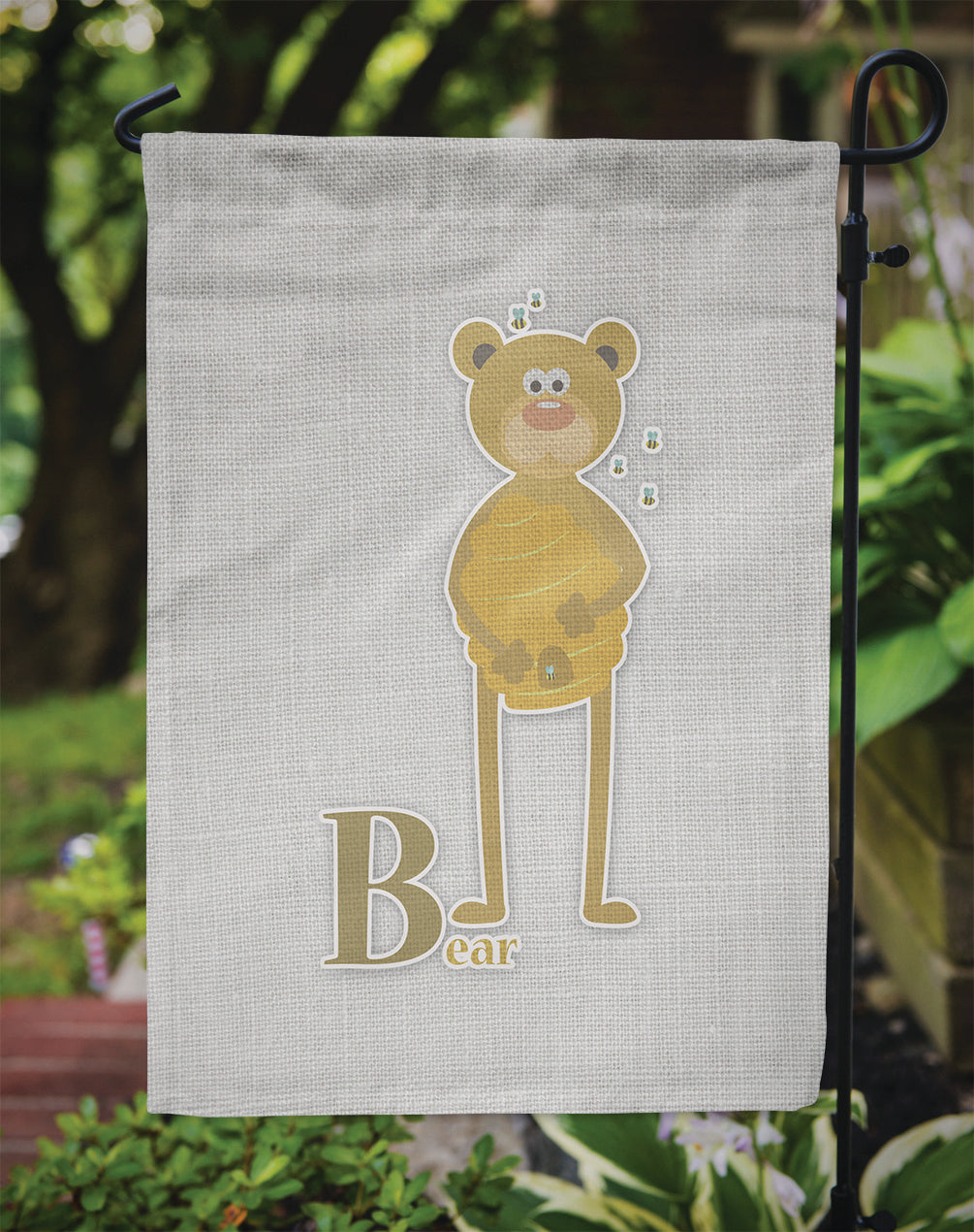 Alphabet B for Bear Garden Flag - Outdoor Decorative Yard Flag BB5727GF