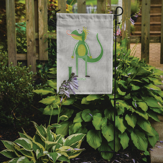 Alphabet I for Iguana Garden Flag - Outdoor Decorative Yard Flag BB5734GF