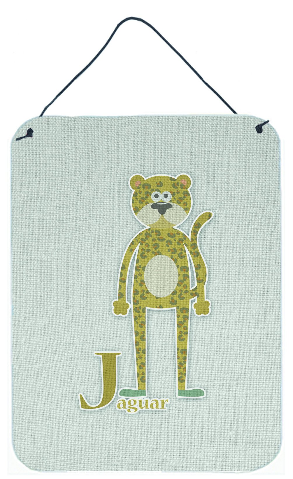 Alphabet J for Jaguar Wall or Door Hanging Prints BB5735DS1216