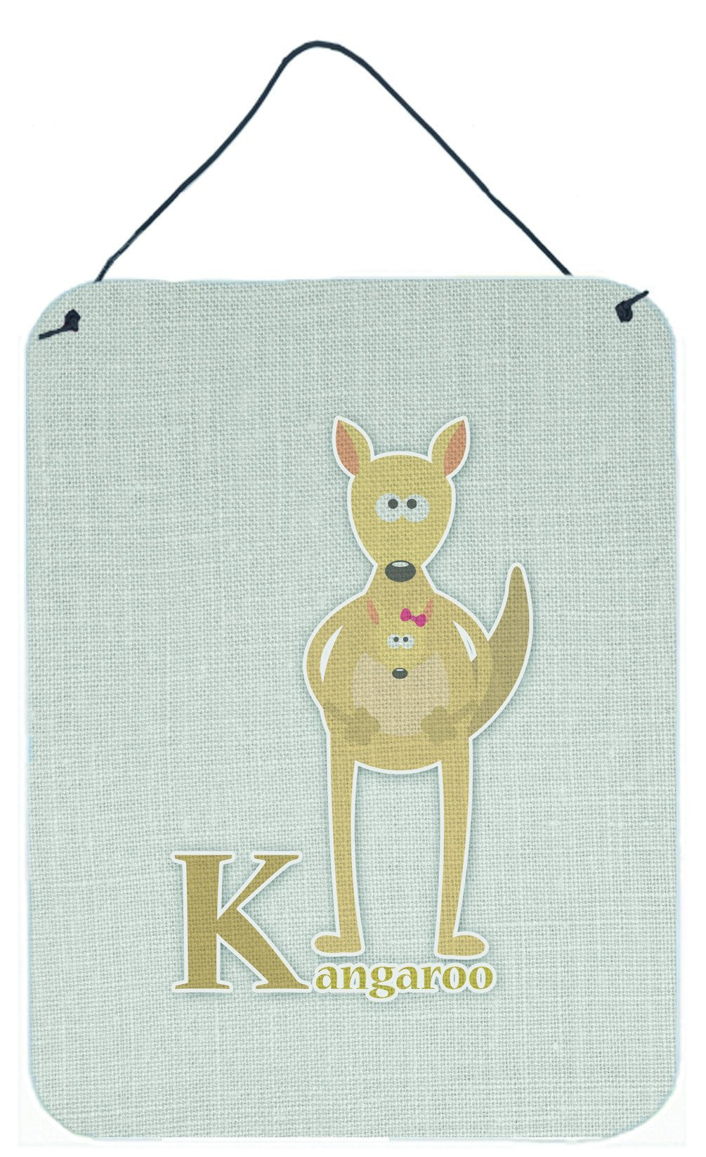 Alphabet K for Kangaroo Wall or Door Hanging Prints BB5736DS1216