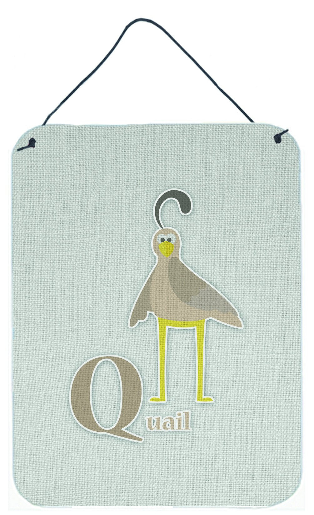 Alphabet Q for Quail Wall or Door Hanging Prints BB5742DS1216