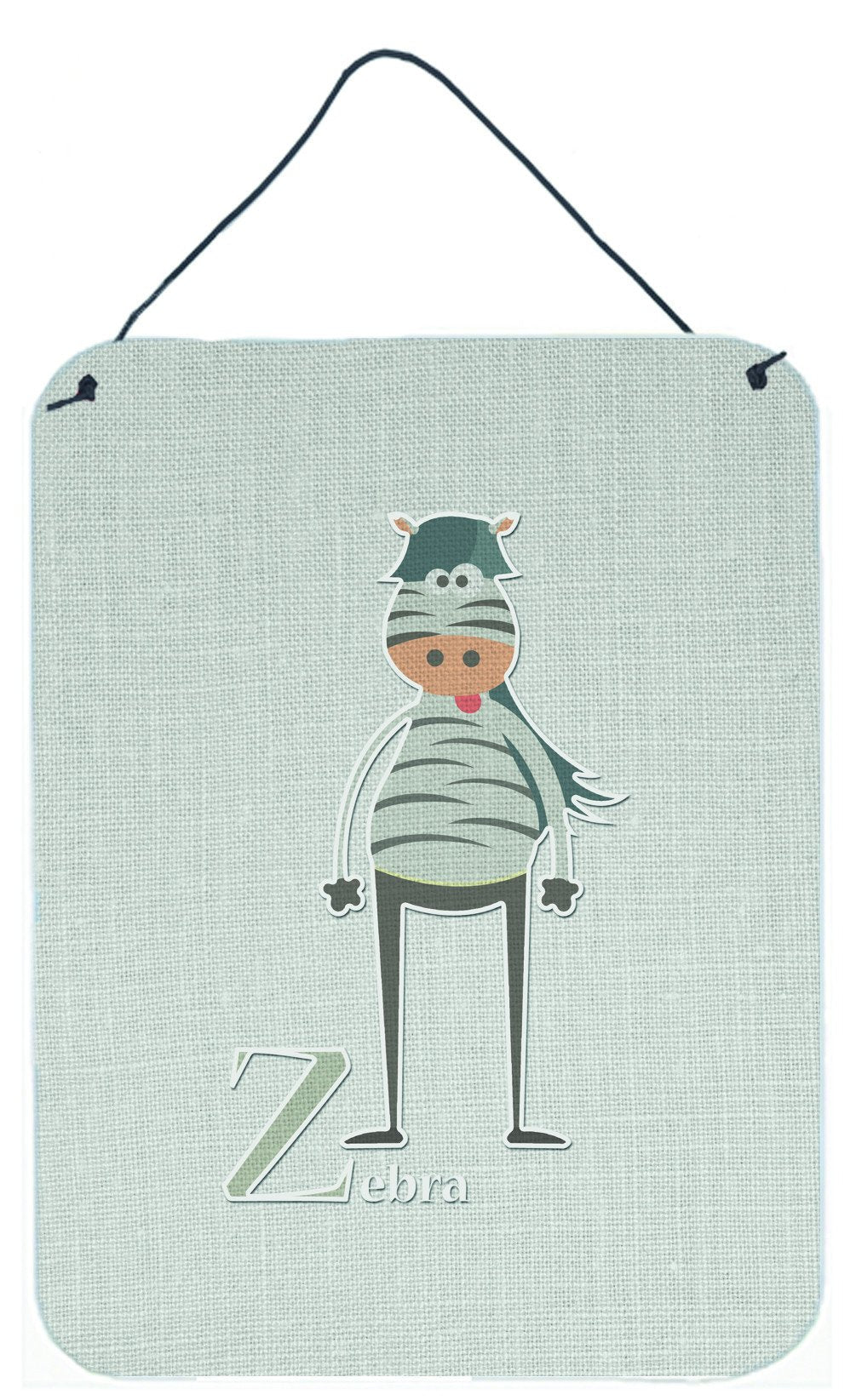 Alphabet Z for Zebra Wall or Door Hanging Prints BB5751DS1216