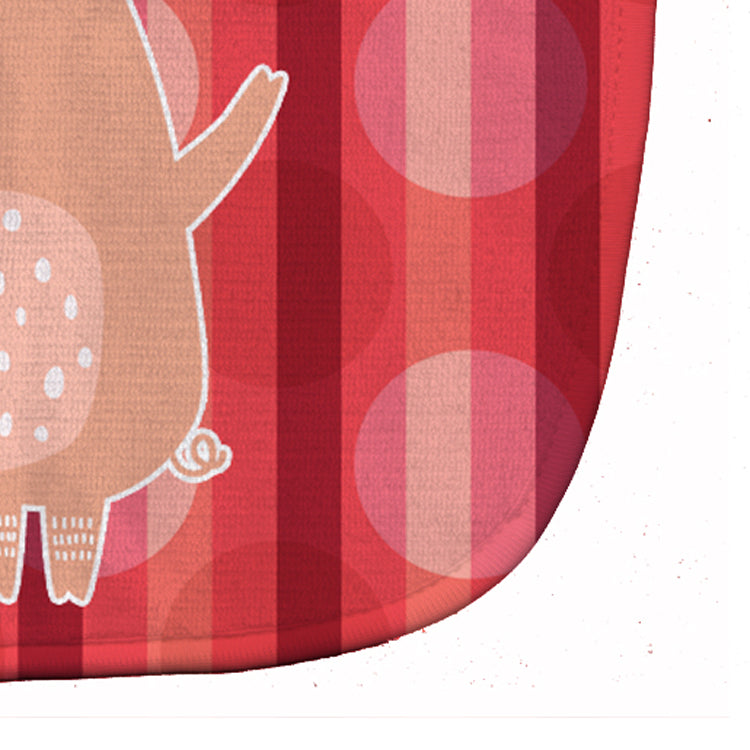 Dancing Pig Baby Bib BB6742BIB