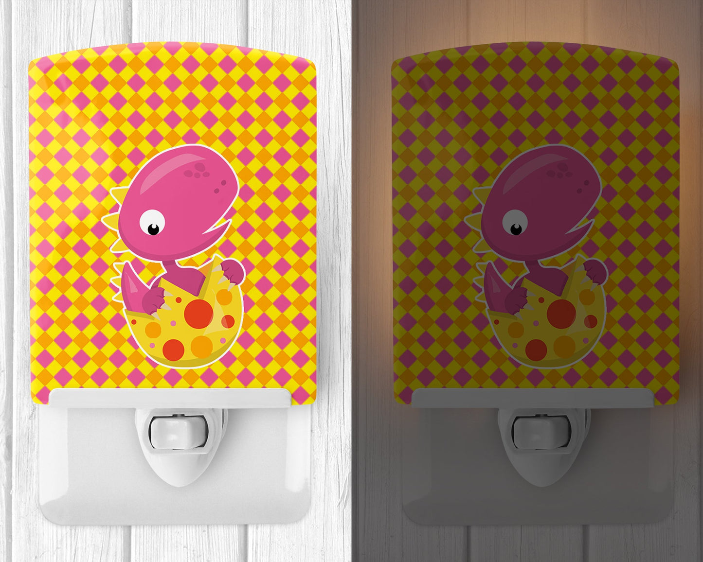 Baby T-Rex Dinosaur Hatching Ceramic Night Light BB6892CNL