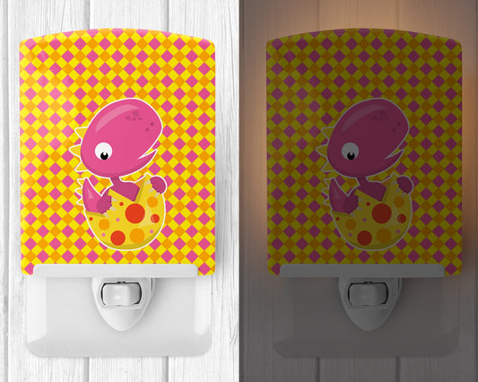 Baby T-Rex Dinosaur Hatching Ceramic Night Light BB6892CNL