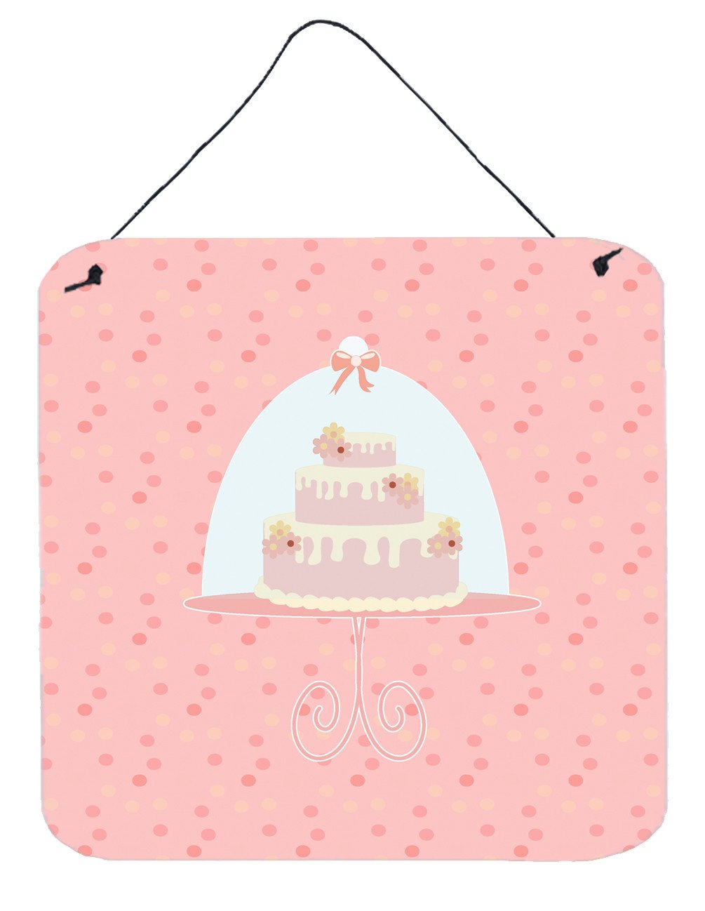 Decorative Cake 3 Tier Pink Wall or Door Hanging Prints BB7276DS66