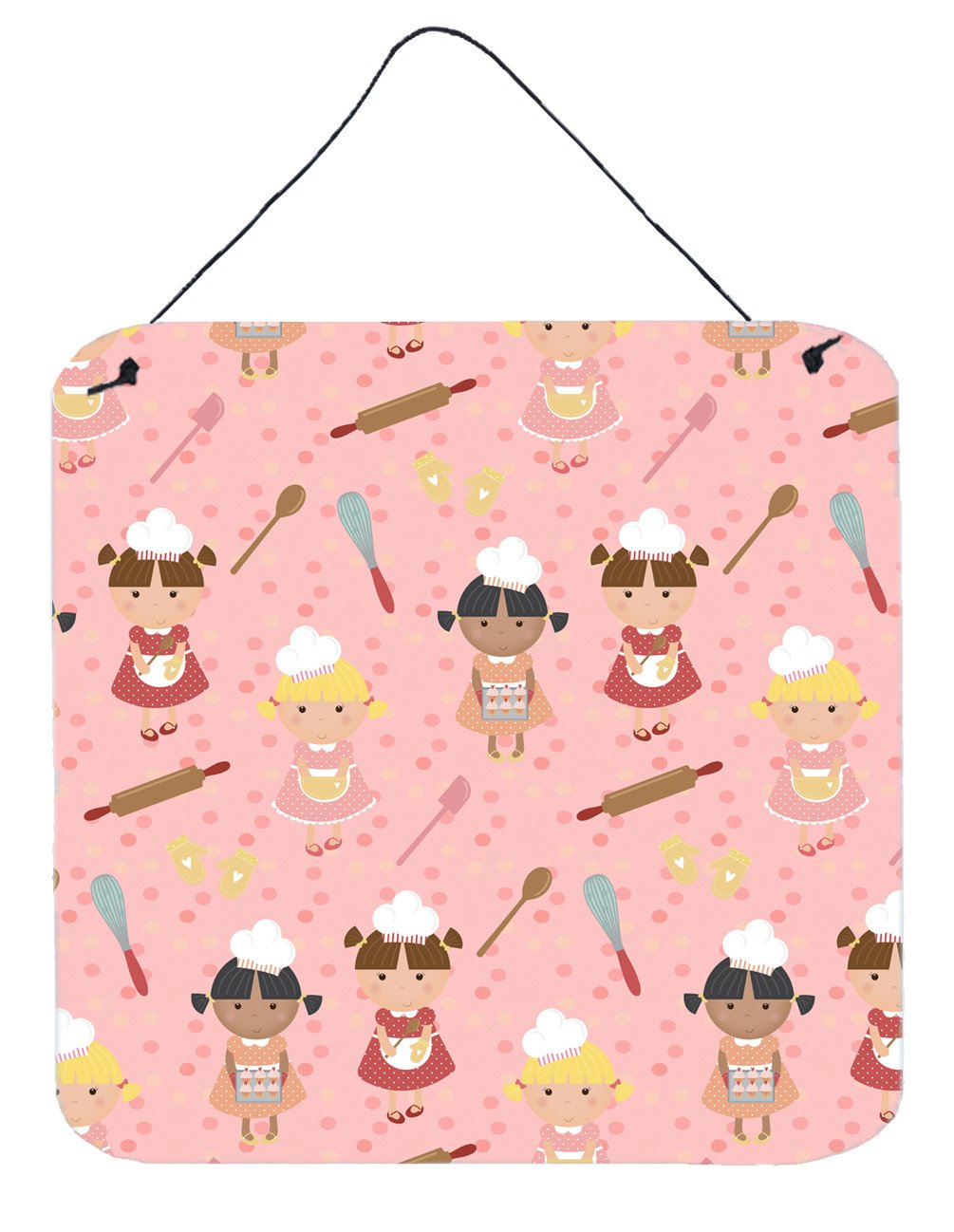 Bakers Delight on Pink Wall or Door Hanging Prints BB7312DS66