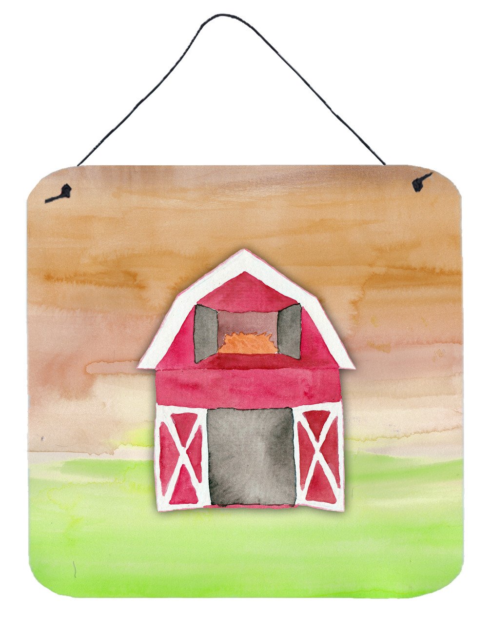 Barn Watercolor Wall or Door Hanging Prints BB7409DS66