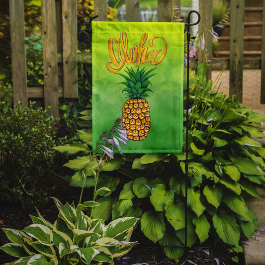 Aloha Pineapple Welcome Garden Flag - Outdoor Decorative Yard Flag BB7451GF