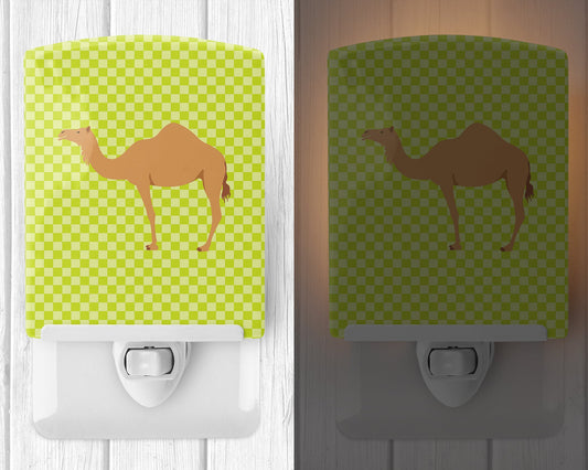 Arabian Camel Dromedary Green Ceramic Night Light BB7643CNL