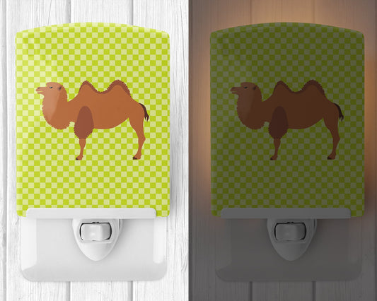 Bactrian Camel Green Ceramic Night Light BB7644CNL