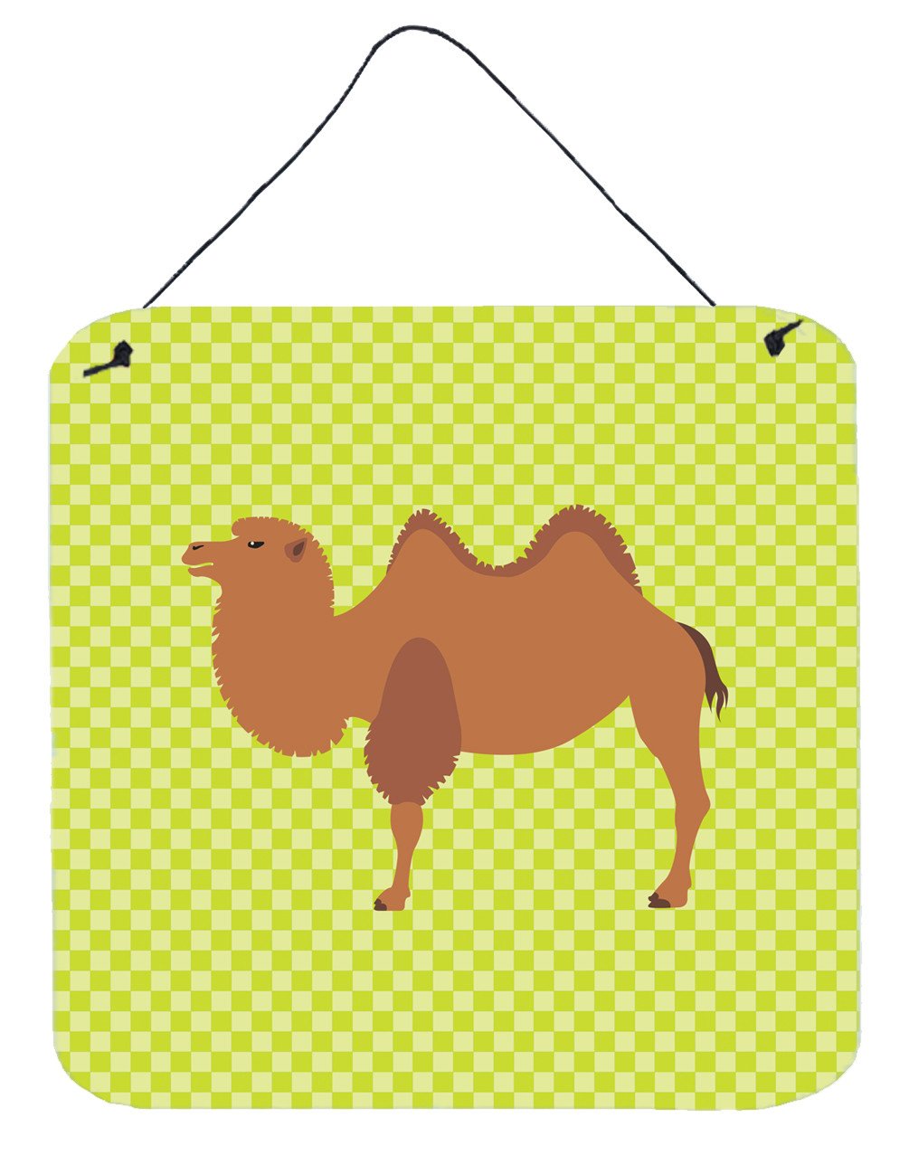Bactrian Camel Green Wall or Door Hanging Prints BB7644DS66