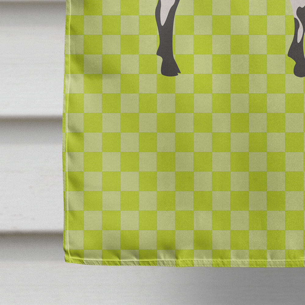 Alpine Goat Green Flag Canvas House Size BB7706CHF