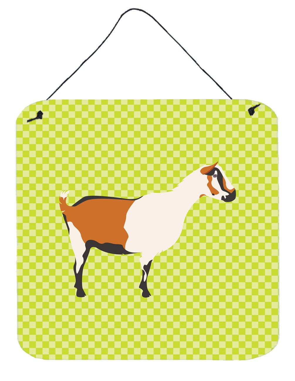 Alpine Goat Green Wall or Door Hanging Prints BB7706DS66