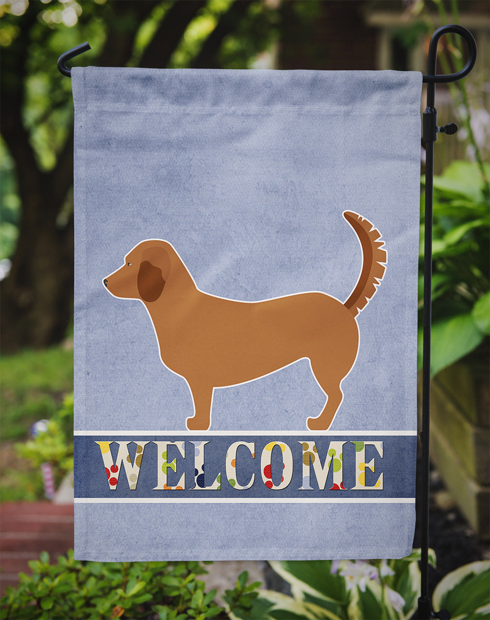 Alpine Dachsbrake Garden Flag - Outdoor Decorative Yard Flag BB8270GF