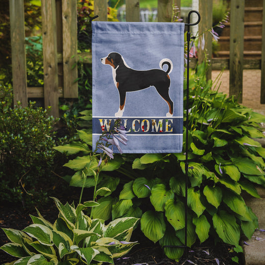 Appenzeller Sennenhund Welcome Garden Flag - Outdoor Decorative Yard Flag BB8288GF