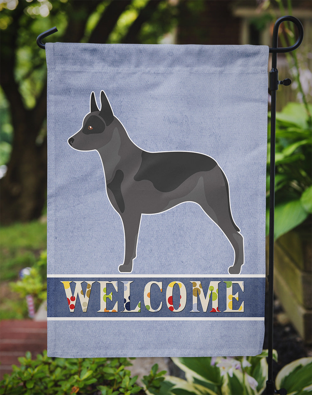 Australian Cattle Dog Welcome Garden Flag - Outdoor Decorative Yard Flag BB8289GF
