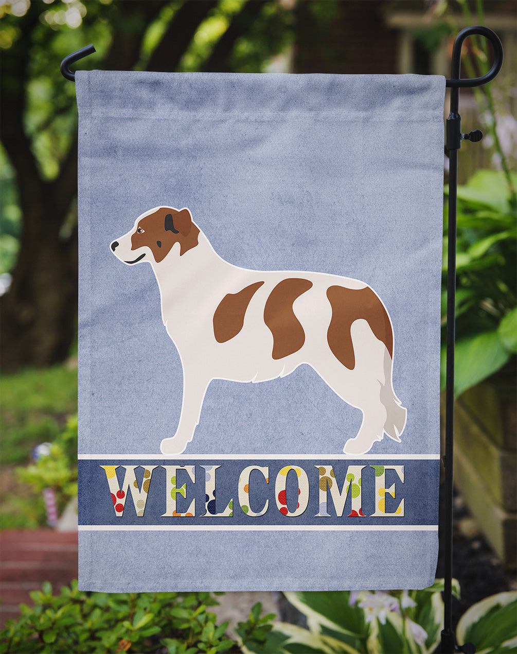 Aidi Atlas Mountain Dog Garden Flag - Outdoor Decorative Yard Flag BB8334GF