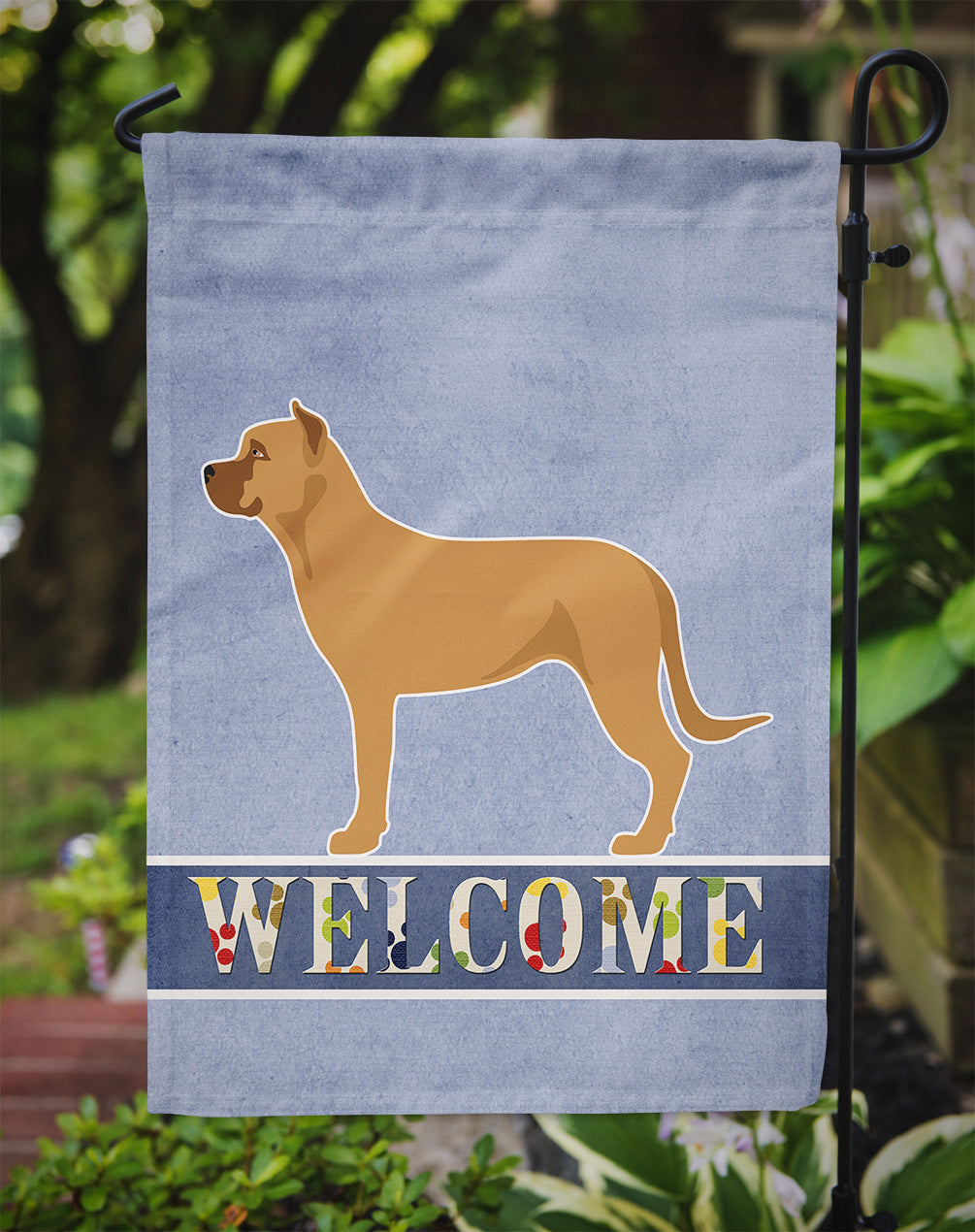 Alano Espanol Spanish Bulldog Garden Flag - Outdoor Decorative Yard Flag BB8344GF