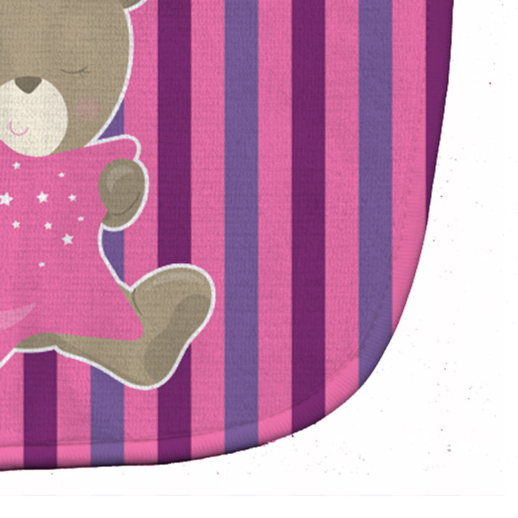 Baby Girl Bear with Star Baby Bib BB8615BIB