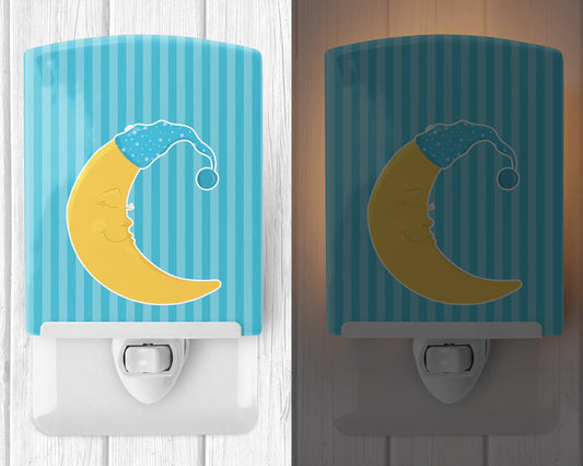 Baby Boy Moon Ceramic Night Light BB8622CNL