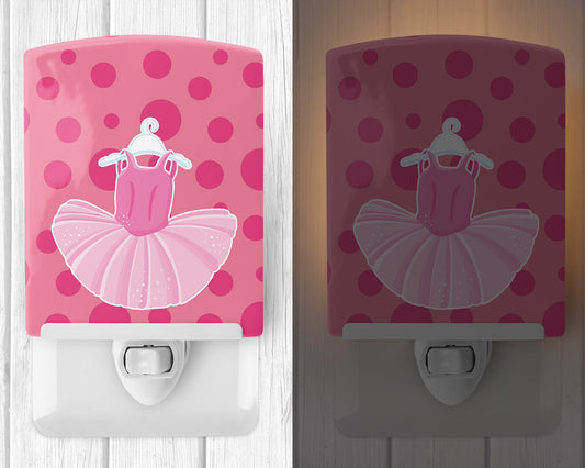 Ballet Tutu on Polka dots Ceramic Night Light BB8626CNL