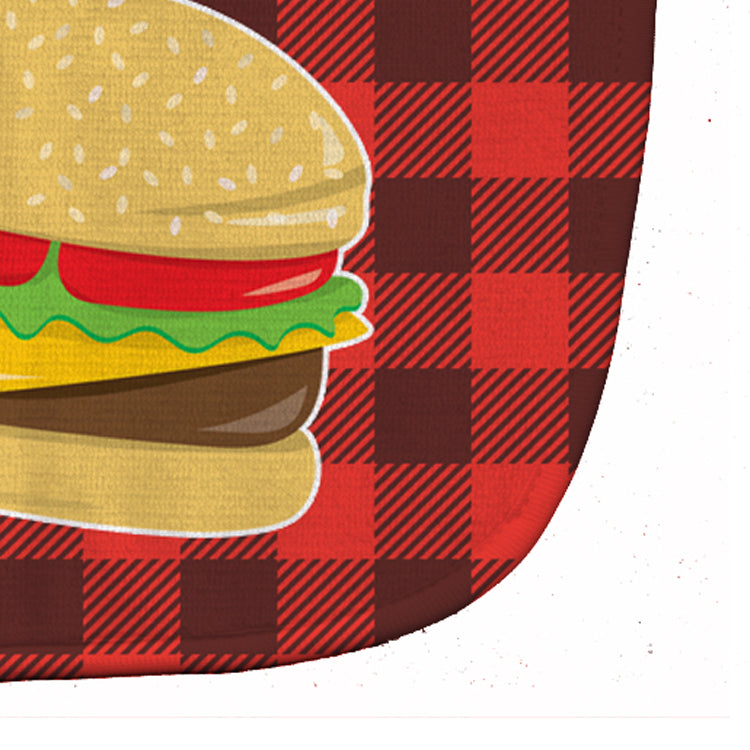 Backyard BBQ Hamburger Baby Bib BB8629BIB